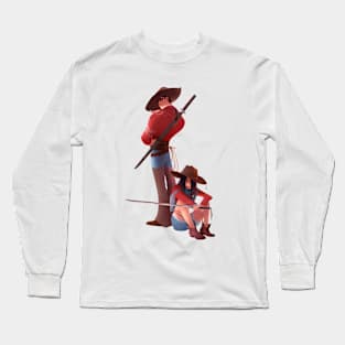 Katana cowboys Long Sleeve T-Shirt